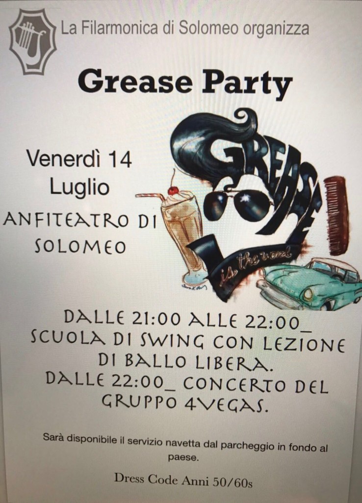 solomeo grease party